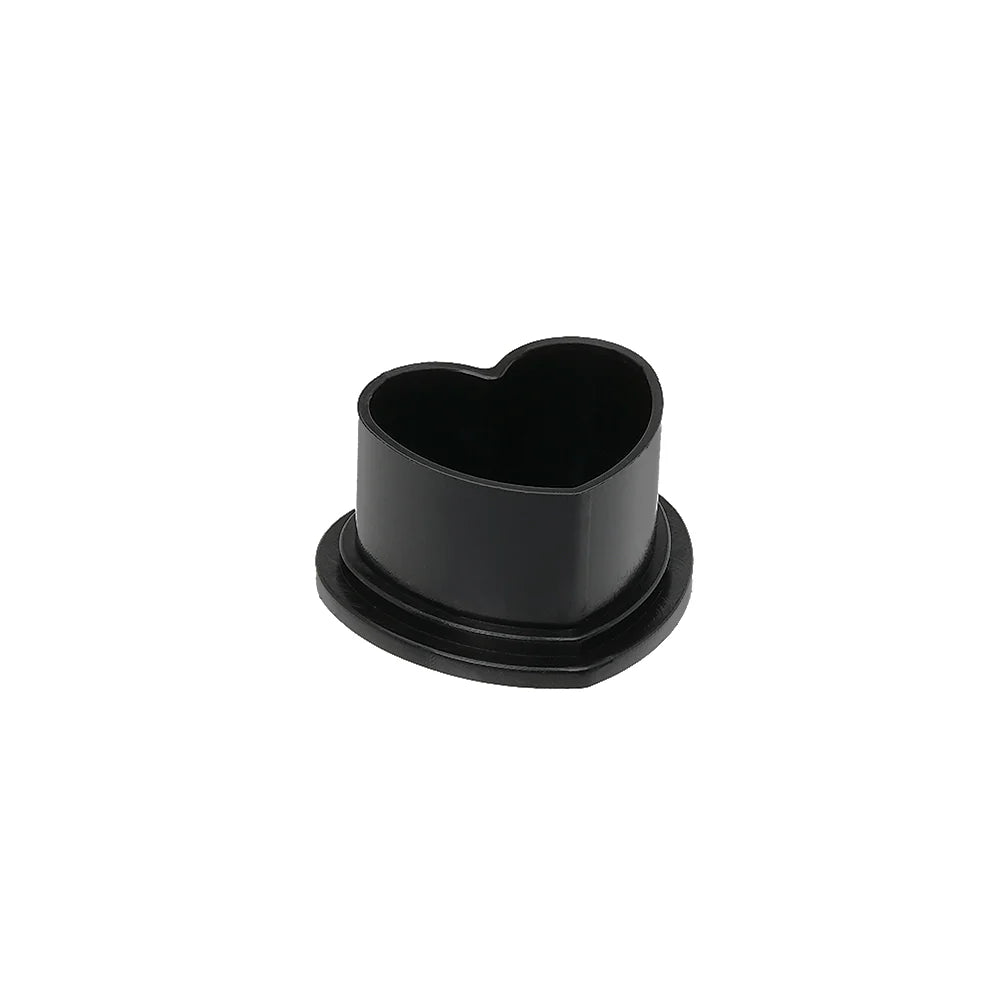 Black Heart Ink Caps Bag of 500