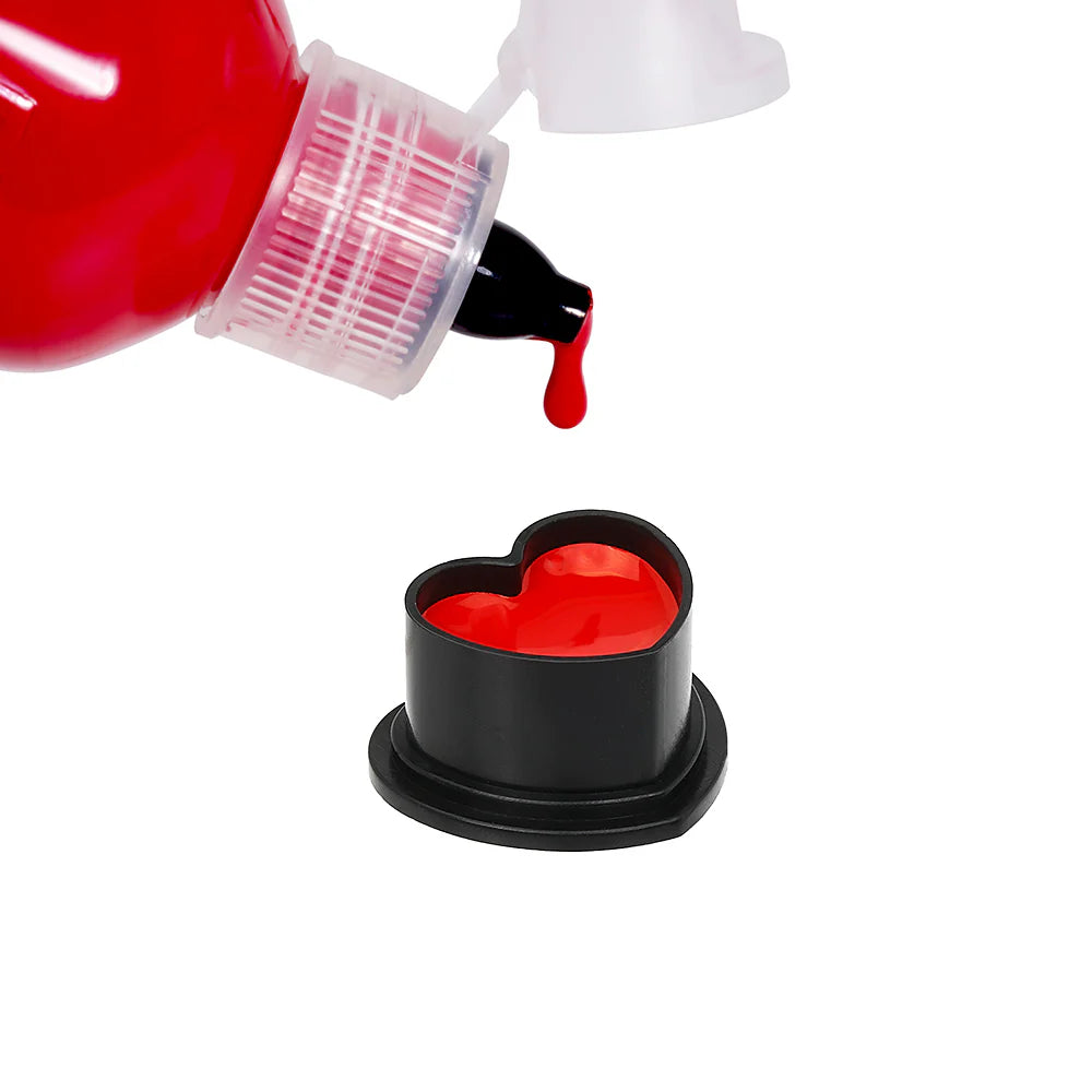 Black Heart Ink Caps Bag of 500