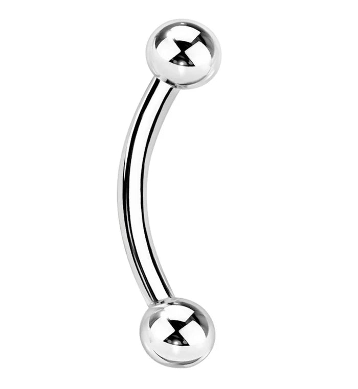 Curved Barbell 10MM (3/8") 14g